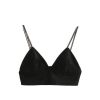 Summer Bralette Crop Top Sexy Pink Strappy Suede Cami Camisole Casual Women Tops - Hplify