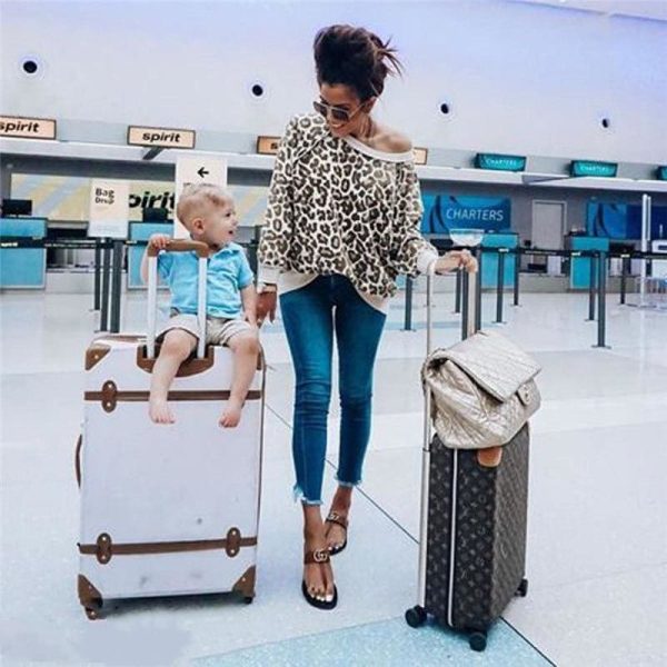 The Best 2019 Fashion Women Autumn Long Sleeve One Shoulder Top Leopard Tee Shirt Femme Ladies Tops Shirt Streetwear Online - Hplify