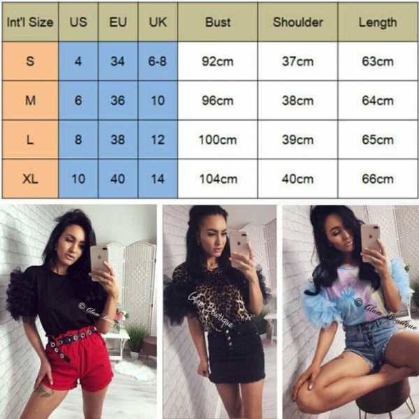 The Best 2019 Fashion Women Summer Ruffle Short Sleeve T Shirt Ladies Loose Casual Leopard Tops Shirt Holiday Outwear Streetwear Online - Hplify