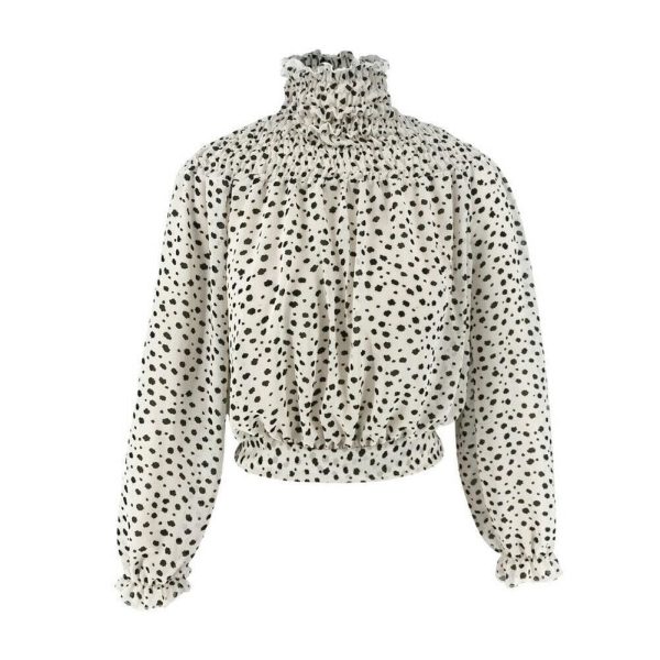 The Best 2019 Fashion Women's Casual Basic Loose Long Sleeve Tee Workout Ladies Autumn Sheer Chiffon Shirt Blouse Tops Online - Hplify