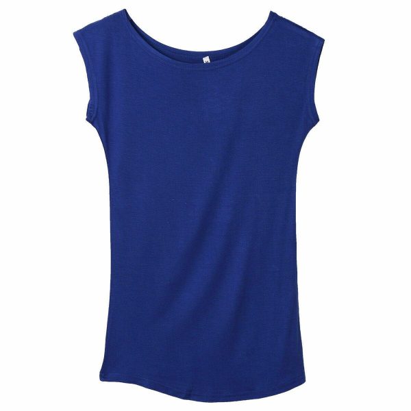 The Best 2019 Girls Women's Neck Sleeveless Long T-Shirts Modal Tops Basic Solid White Black Blue Gray Tee Shirt Hot Online - Hplify