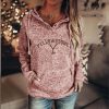 2020 Harajuku Style Women Hooded Sweatshirt Autumn Winter Casual Long Sleeve Hoodies Female Vintage Drawstring Tops Streetwear - Hplify