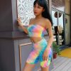 The Best 2PCS Sexy Women Sports Romper Crop Top + Shorts Jumpsuit Club Summer Bodycon Casual Running Gym Outfits Clothes Set Online - Hplify