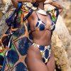 The Best 2pcs Women Sexy Push-up Padded Bra Bandage Bikini Set Swimsuit Swimwear Bathing Online - Hplify