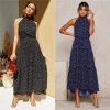Boho Women Long A-Line Off Shoulder Elegant Sash Maxi Dress Women - Hplify