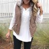Women's Fashion Zipper Double Sided Vest - Hplify