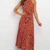 Boho Women Long A-Line Off Shoulder Elegant Sash Maxi Dress Women - Hplify