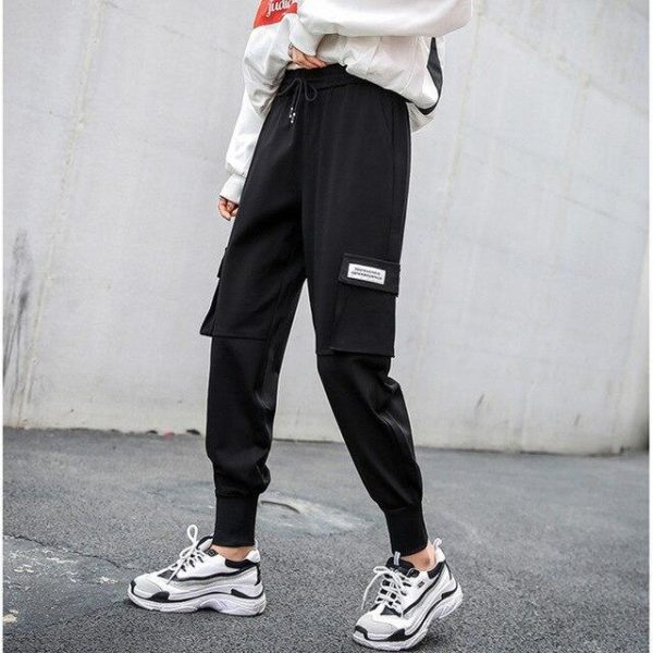 Autumn Hip Hop Cargo Pants Women Streetwear Trousers Women Harajuku BF Pants for Women High Waist Fashion Women's pants - Hplify