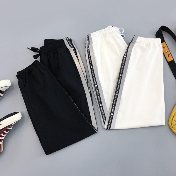 Autumn Hip Hop Trousers Sweatpants Women Streetwear Cargo Pants Women Harajuku BF Loose Casual Pants - Hplify