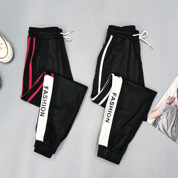 Harajuku Joggers Wide Leg SweatPants Women Trousers Plus Size High Waist Pants Streetwear Korean Casual Pant Femme Fall - Hplify