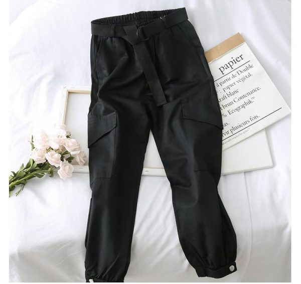 Joggers Chains High Waist Pants For Women Autumn Cargo Harem Streetwear Women's Trousers  Spring Hip Hop Clothes - Hplify