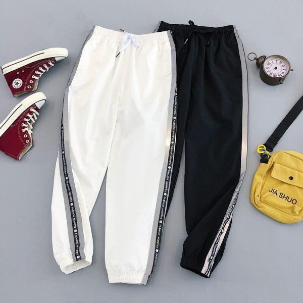 Autumn Hip Hop Trousers Sweatpants Women Streetwear Cargo Pants Women Harajuku BF Loose Casual Pants - Hplify