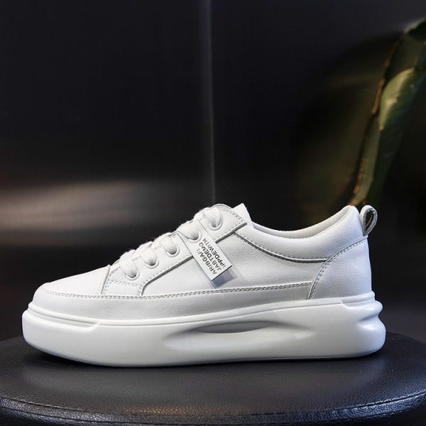 Alternative view of Shoes Women  New Tennis Shoes Fashion Genuine Leather Platform Mesh Winter Warm Sneakers For Women White Sneakers Sport Shoe