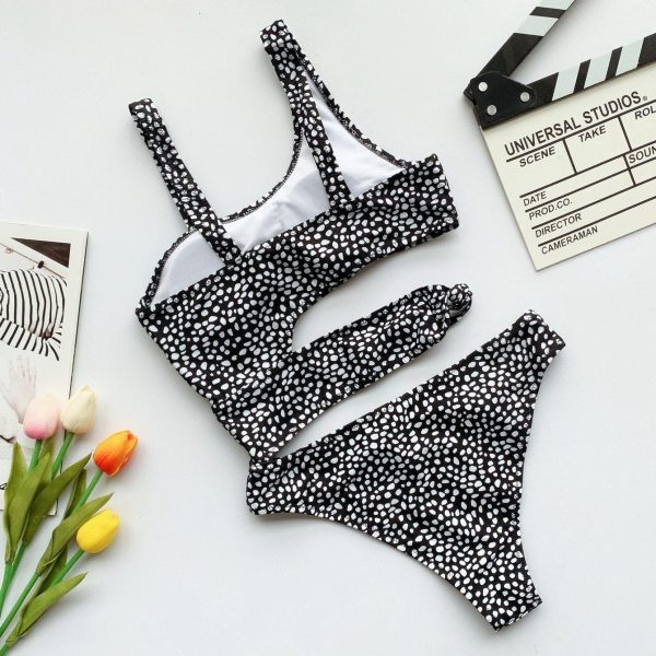 2021 Cut Out One Piece Swimsuit Female Sexy Push Up Monokini White High Cut Swimwear Women Beachwear New Bathing Suits - Hplify