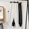 European Hot Drill Casual Sweatpants Women's Loose High Waist Pants Summer Patchwork Hippie Streetwear Trousers - Hplify