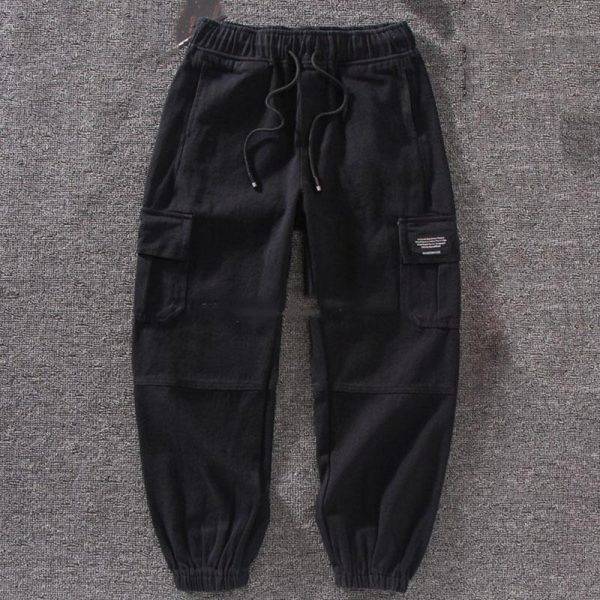 Autumn Loose Ankle-Length Pants Harajuku Streetwear Sweatpants High Waist Pants Female Cargo Pants Women - Hplify