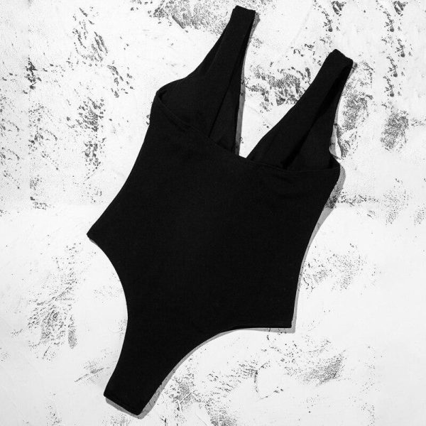 Casual White Push Up Sexy Swimwear Women 2021 New Arrival Padded Bra Solid One Piece Swimsuit Female Bathing Suit Monokini - Hplify