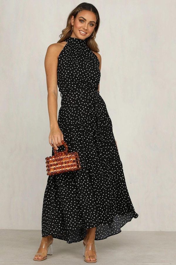 Boho Women Long A-Line Off Shoulder Elegant Sash Maxi Dress Women - Hplify
