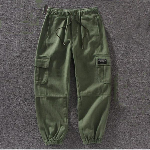 Autumn Loose Ankle-Length Pants Harajuku Streetwear Sweatpants High Waist Pants Female Cargo Pants Women - Hplify