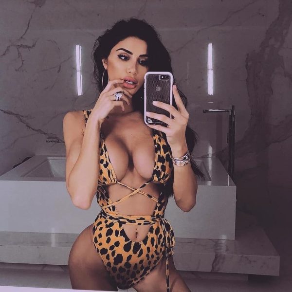 Sexy Leopard One Piece Swimsuit Female 2021 New Arrival Beachwear Backless String Swimwear Women Bodysuit Monokini L - Hplify