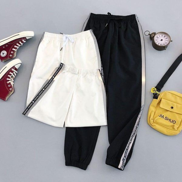 Autumn Hip Hop Trousers Sweatpants Women Streetwear Cargo Pants Women Harajuku BF Loose Casual Pants - Hplify