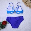 2021 New Sexy Push Up Bikinis Set Swimwear Women Swimsuits Bathing Suit Women Halter biquini Leaf Print Beach Wear Bikini - Hplify
