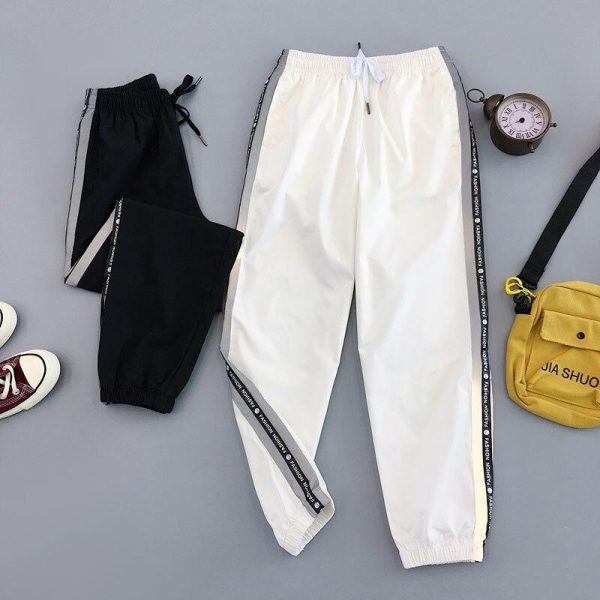 Autumn Hip Hop Trousers Sweatpants Women Streetwear Cargo Pants Women Harajuku BF Loose Casual Pants - Hplify