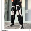 Harajuku Big Pocket Cargo Pants Women High Waist Streetwear Wide leg Casual Pants Women - Hplify