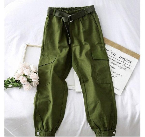 Joggers Chains High Waist Pants For Women Autumn Cargo Harem Streetwear Women's Trousers  Spring Hip Hop Clothes - Hplify