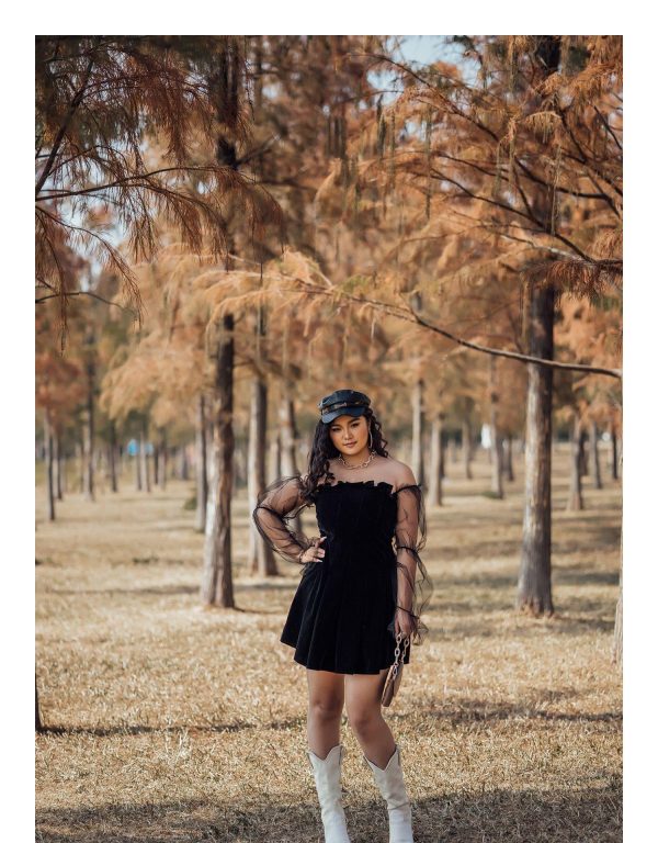 2021 Gothic Sexy Dress Vintage Off Shoulder Lantern Sleeve Mesh Patchwork Velvet Mini Dress Dark Street Black Dress for Female - Hplify