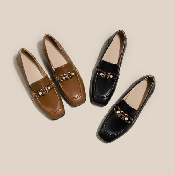 Women's Spring Vintage Leather Loafers