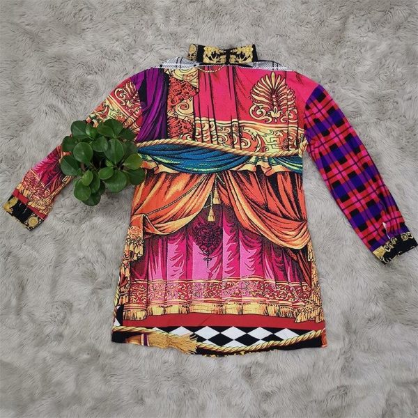 Plus size fahion long shirt blouse women Turn down collar long sleeve shirts Casaul loose single breasted tops blusas streetwear - Hplify