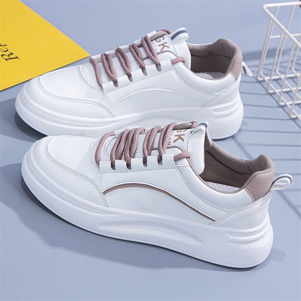 Women Shoes  New White Sneakers For Women Korean Style Breathable  кроссовки женские Casual Platform Shoes Comfy Fashion