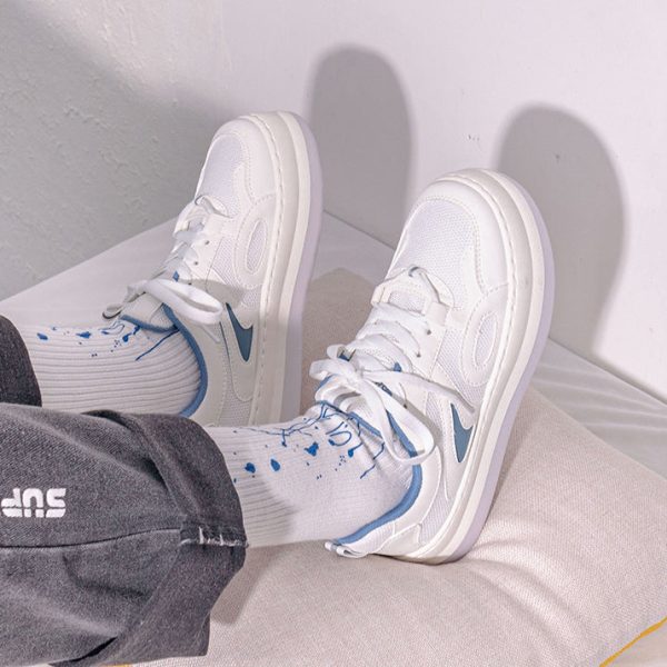 Alternative view of Spring Shoes For Women New Fashion High Quality Causal Mesh Breathable Increased Platform Shoes Low-top Women's Sneakers