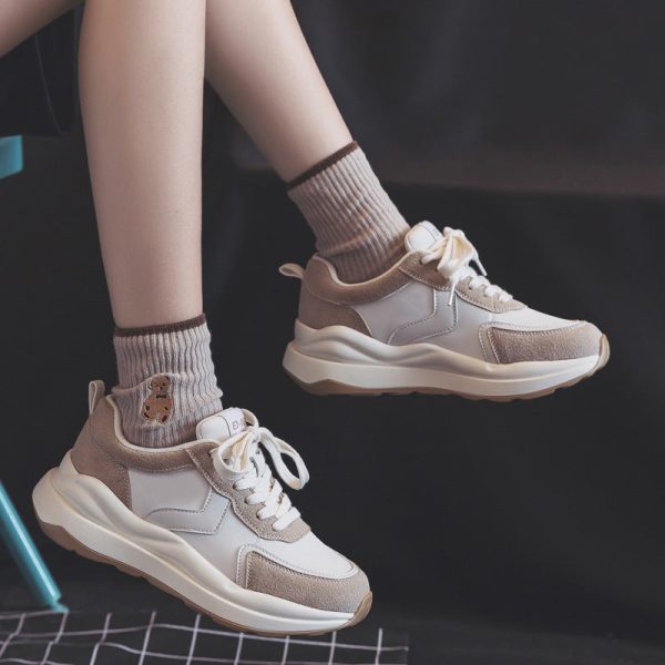 Alternative view of Women Lace-up Breathable Sneakers Casual Tennis Female Low-top Comfy Sprots Shoes