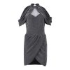 Sexy Dress Women Party Night Club Wear Bodycon Dress Fashion Sexy Off Shoulder Sequined Mesh Patchwork Sleeve Women Dress - Hplify