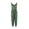 Sexy Green Camouflage Print Rompers Womens Jumpsuit Tunic Playsuit Summer Spaghetti Strap Sleeveless One Piece Outfit Streetwear - Hplify