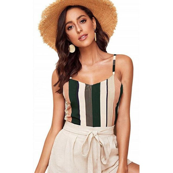 The Best Women Sexy Vest Sleeveless Loose Camisole Summer Ladies Casual V-Neck Tank Tops Beach Blouse Shirts Women Clothing Online - Hplify