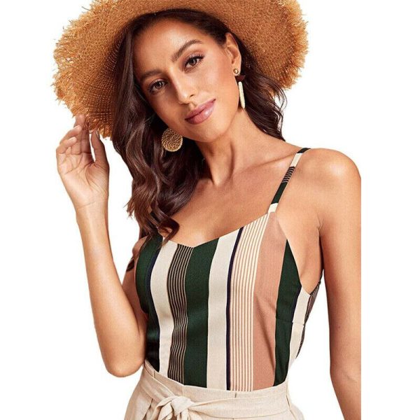 The Best Women Sexy Vest Sleeveless Loose Camisole Summer Ladies Casual V-Neck Tank Tops Beach Blouse Shirts Women Clothing Online - Hplify