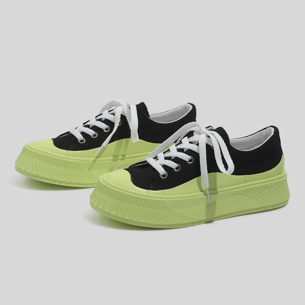 Women Shoes  New Fashion Sneakers Women's Sports Shoes Comfy Female Trendy Canvas Platform Color Shoes For Women Sneakers