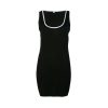 The Best Women Short Mini Slim Dress Summer Beach Holiday Sexy Bodycon Casual Sleeveless Solid Casual Tank Dress Sundress New Online - Hplify