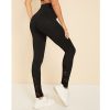 The Best Women Skinny Leggings Lady High Waist Stretch Long Pencil Pants Slacks Female Slim Jegging Trousers Sportswear 2019 Online - Hplify