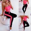 The Best Women Sport Pants Workout Gym Exercise Running Fitness Leggings High Waist Stretchy Trousers Casual Sportswear Online - Hplify