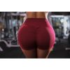 The Best Women Sport Shorts Casual Running Fitness Gym Running Hot Trousers Solid Stretch High Waist Work Out Bottoms Online - Hplify