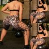 The Best Women Sports Scrunch Running Gym High Waist Fitness Leggings Push Up Trousers Workout Beach Casual Short Pants Online - Hplify