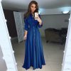 The Best Women Summer Shirt Style Maxi Dress Long Sleeve Casual Loose High Street Dress Ladies Clothing Plus Size S-3XL Online - Hplify