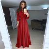 The Best Women Summer Shirt Style Maxi Dress Long Sleeve Casual Loose High Street Dress Ladies Clothing Plus Size S-3XL Online - Hplify