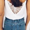 The Best Women Summer Tank Tops Lace Sexy Vest Fashion Camisole Ladies Sexy Sleeveless Casual Beach Holiday Crop Top Online - Hplify