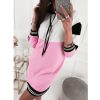 The Best Women Sweatshirts 2020 New Autumn Winter Hoodies Long Sleeve Hoody Ladies Patchwork Hooded Sweatshirt Female Outwear Online - Hplify