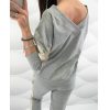Women Two Piece Set Sequins V-Neck Tops & Drawstring Pants Sets Autumn Long Sleeve Tracksuit Two Piece Outfits Casual Vestidos - Hplify